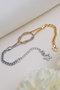 Heliophilia Silver Pulsera de Metal Plata y Oro CBL9752